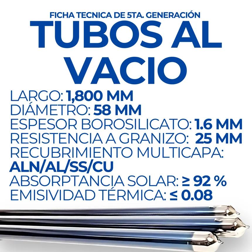 Tubos al vacío del Mevi Blue