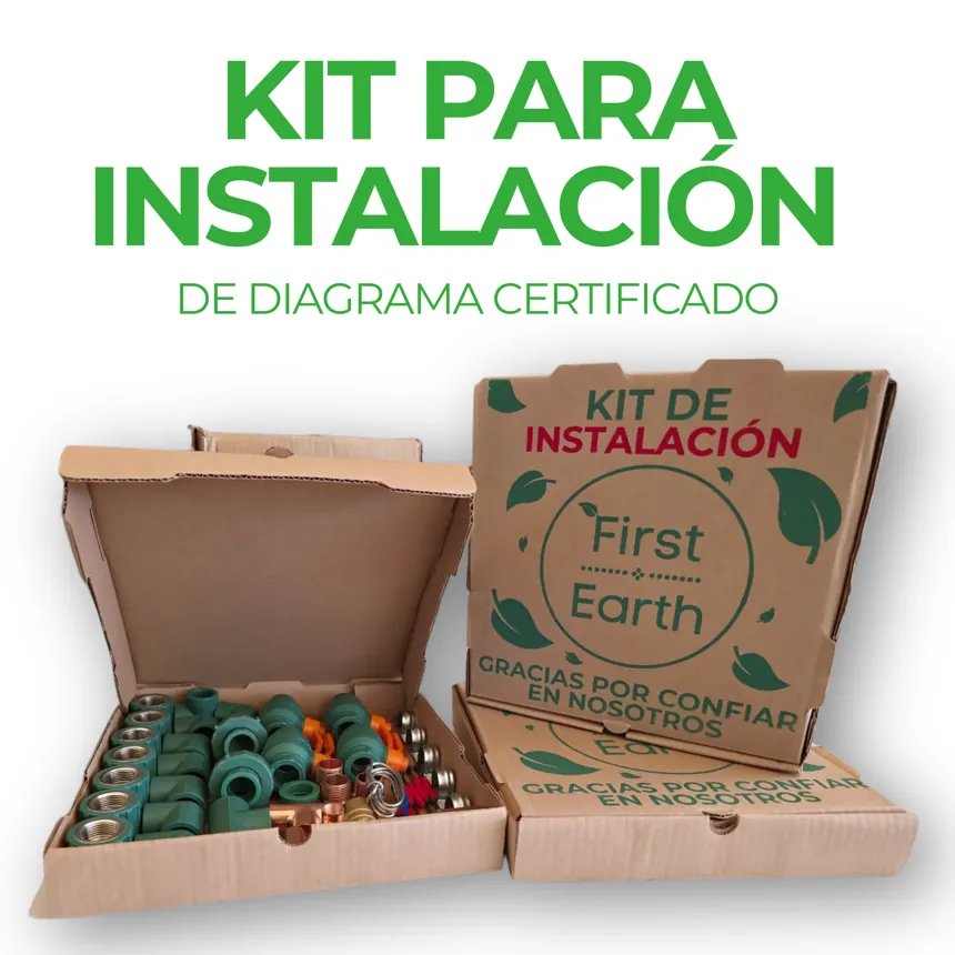 Kit para instalación de diagrama certificado